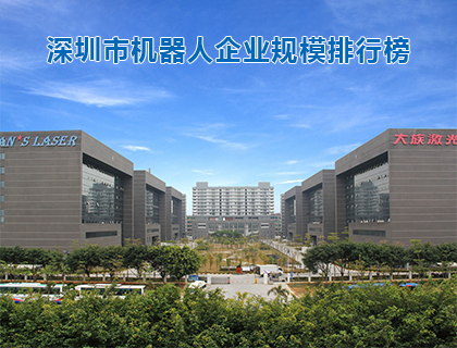 yd2333云顶电子游戏激光位列深圳市机器人企业规模排行榜榜首